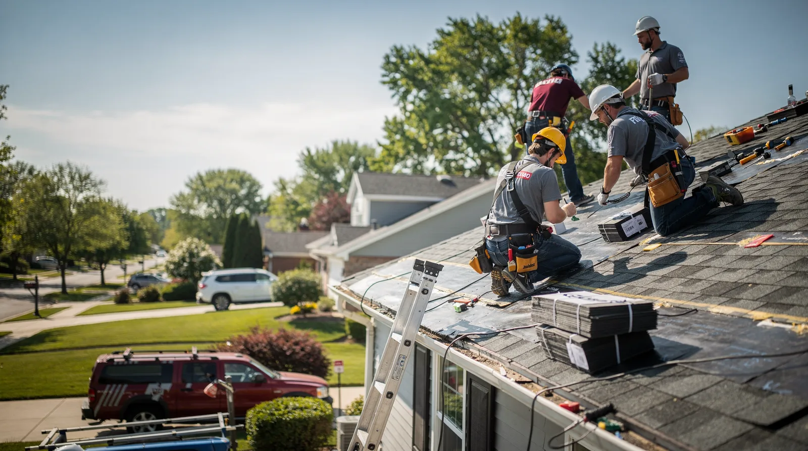 Roof Repair in Mcconnell, IL around you